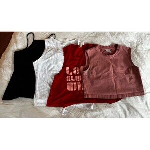 4 Women’s Tank Tops Athletic Size XS, S, M - Puma, Reebok